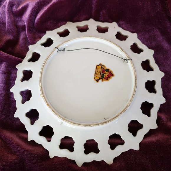 Vintage Mothers poem Plate art décor piece Windsor Canada - Picture 5 of 7